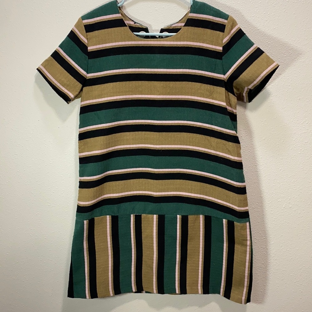 Maeve Anthropologie‎ Striped Shift Dress